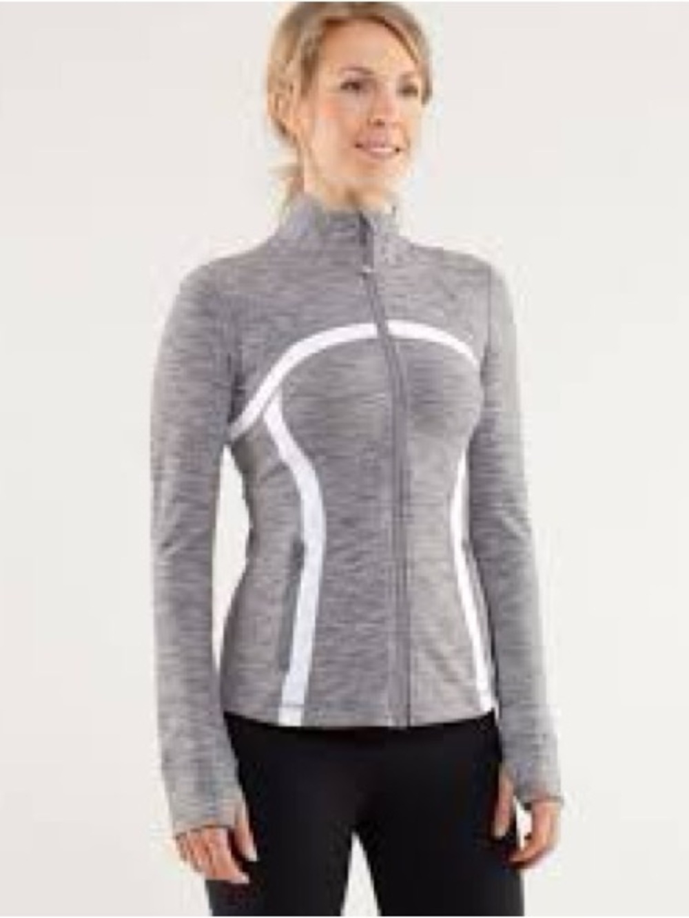 lululemon athletica Define Jacket in Wee are from space coal fossil/white 8